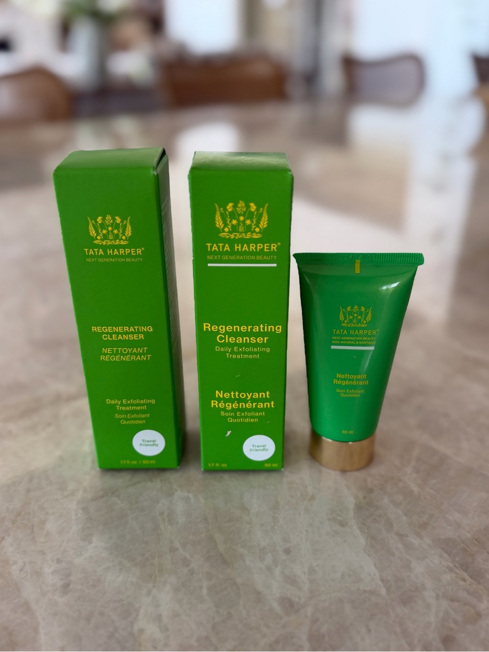 Tata Harper Regenerating Cleanser - New (in box) - set of 3
